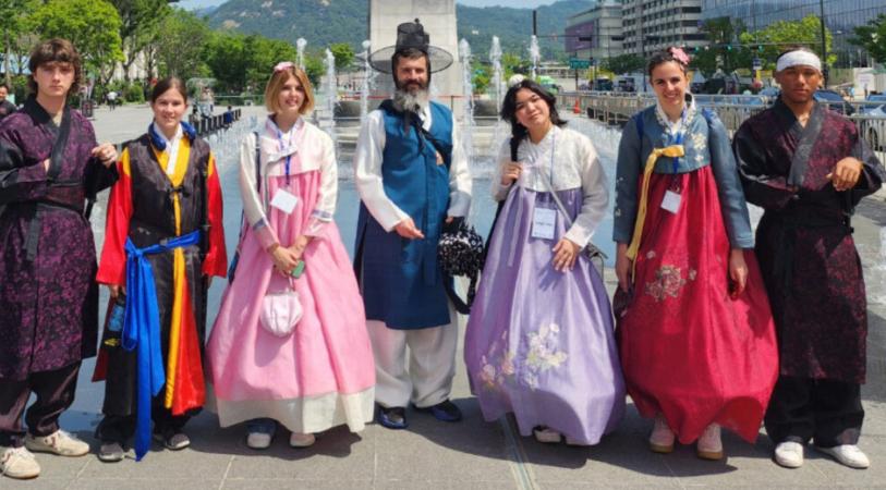 Burbank Sister City Students in Incheon, South Korea